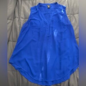 Torrid Sleeveless high low blouse